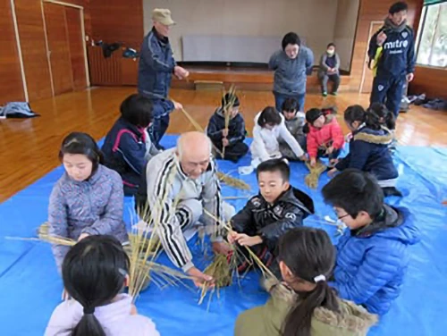 世代間交流の様子