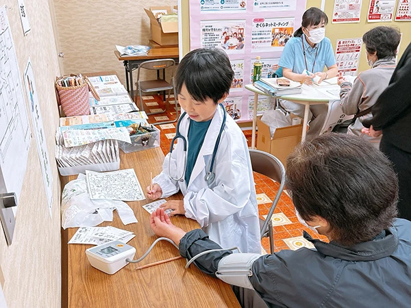 子ども先生コーナー