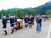 第1回浮牛城まつり 大名行列