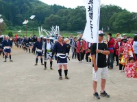 第1回浮牛城まつり 大名行列