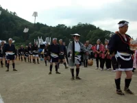 第1回浮牛城まつり 大名行列