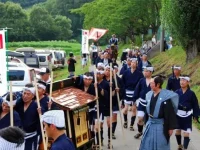 第1回浮牛城まつり 大名行列