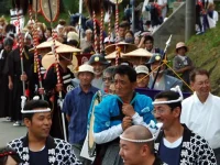 第1回浮牛城まつり 大名行列