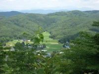 口内　愛宕山の風景