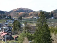浮牛城址の風景