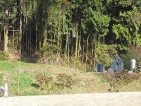 口内町　4区の風景　金峰山萬蔵寺