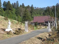 口内町　4区の風景　金峰山萬蔵寺